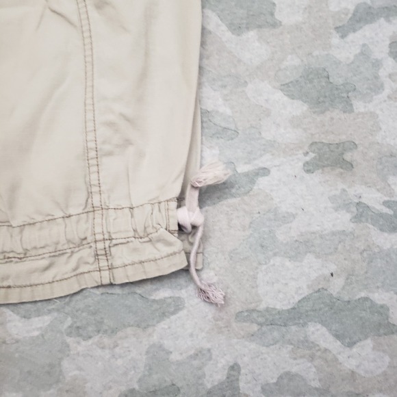 Vintage Levis Pants Womens Large Tan Low Slouch Cargo Pockets Y2K - Picture 5 of 15
